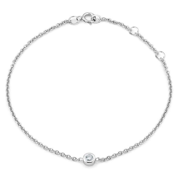 Brilliant Earth Diamond Bezel Bracelet - Picture 1 of 7